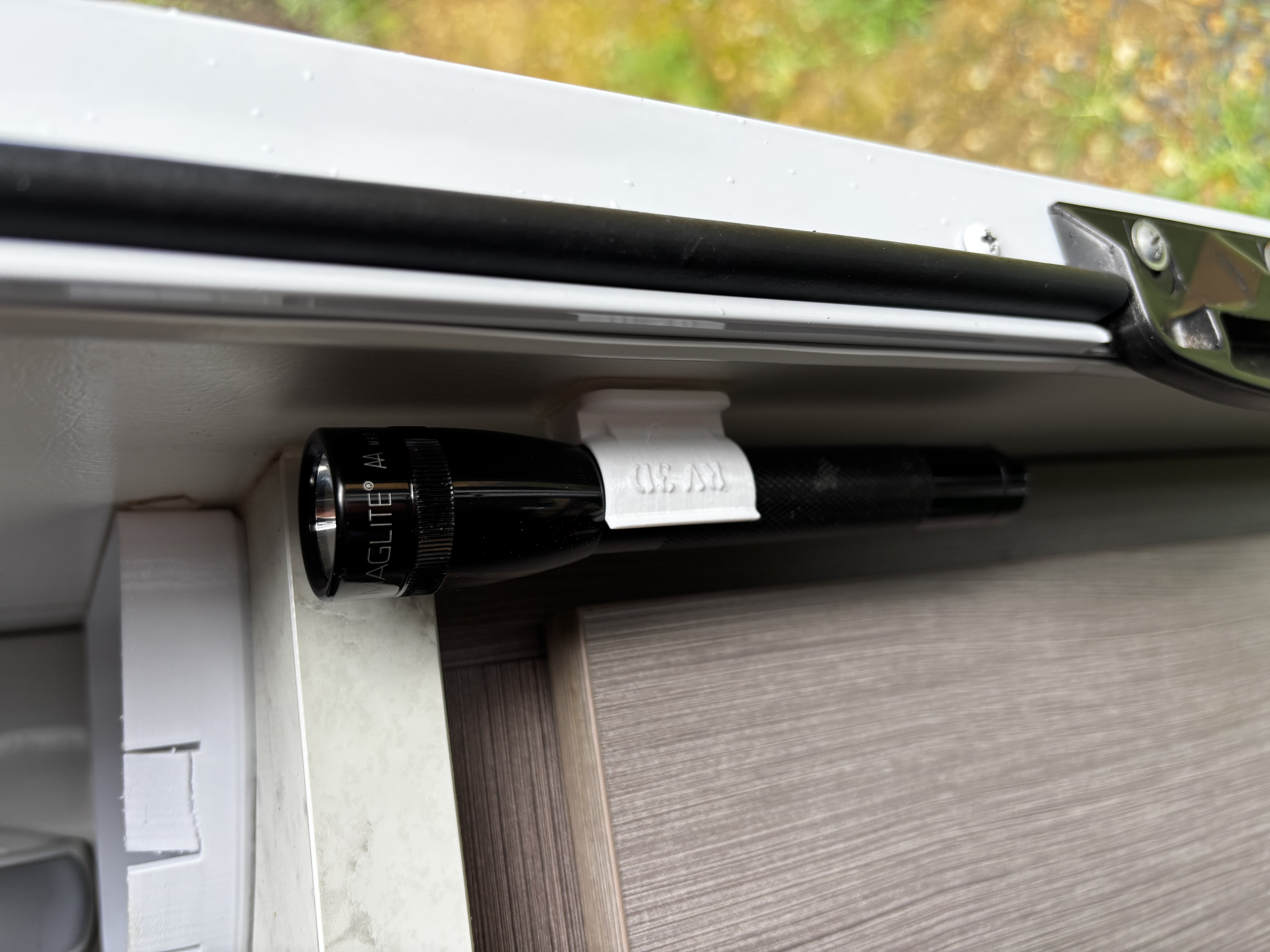 Maglite Torch Holder close-up detail