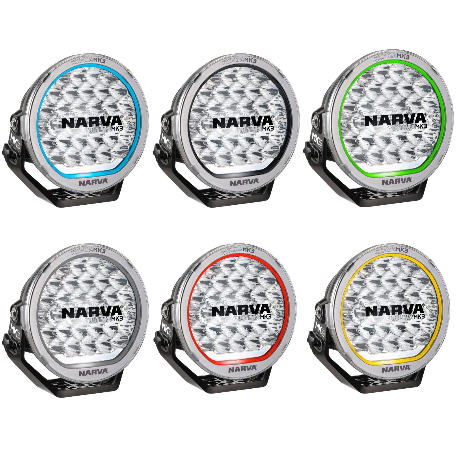 Colour ring options available for the Ultima range