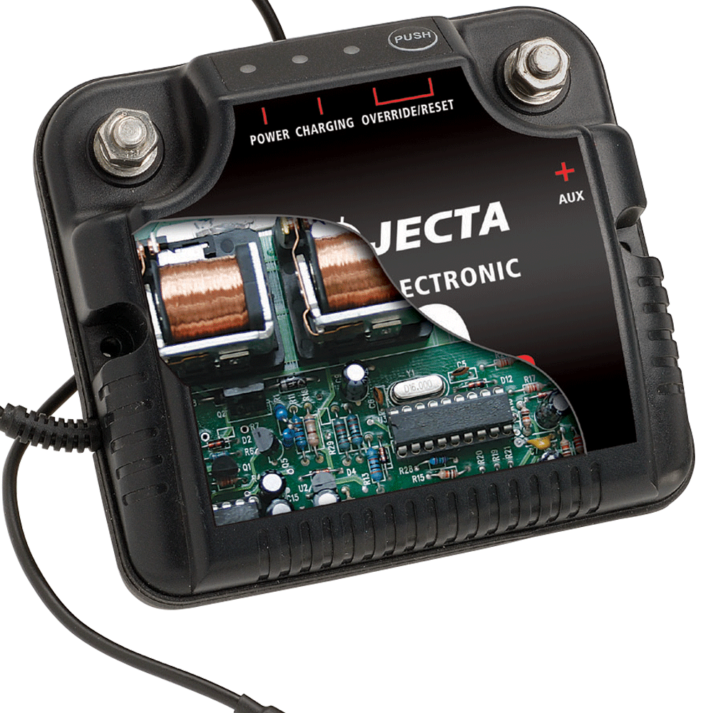 Cutaway view showing the internal circuit board